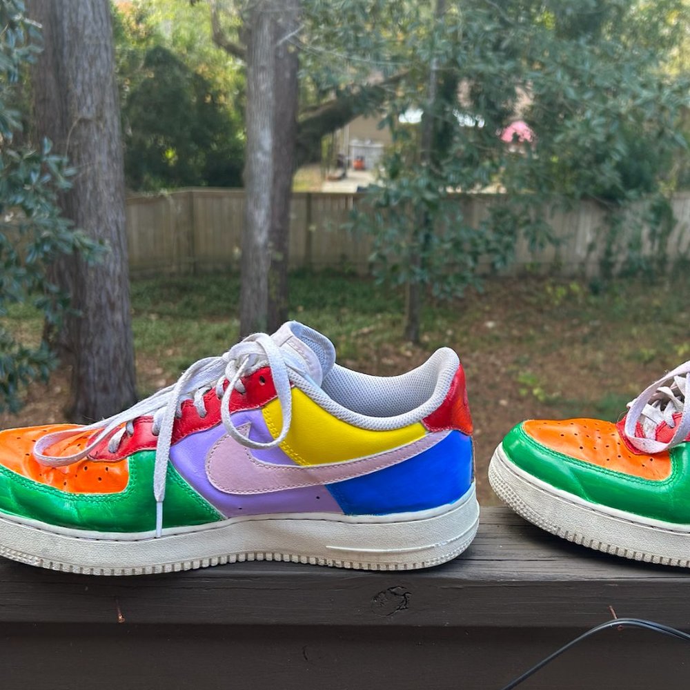 Hand Painted Nike Air Force 1